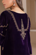 EMBROIDERED VELVET UF-420 - House Of Hania