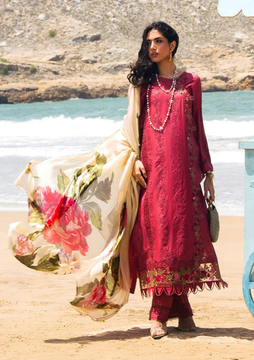 Elaf Premium | Hai Kuch Festive Lawn 24 | EHK-05 Naaz - House Of Hania