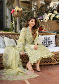 Elaf Premium | Luxury Lawn 25 | ELM-3A BAHAAR - House Of Hania