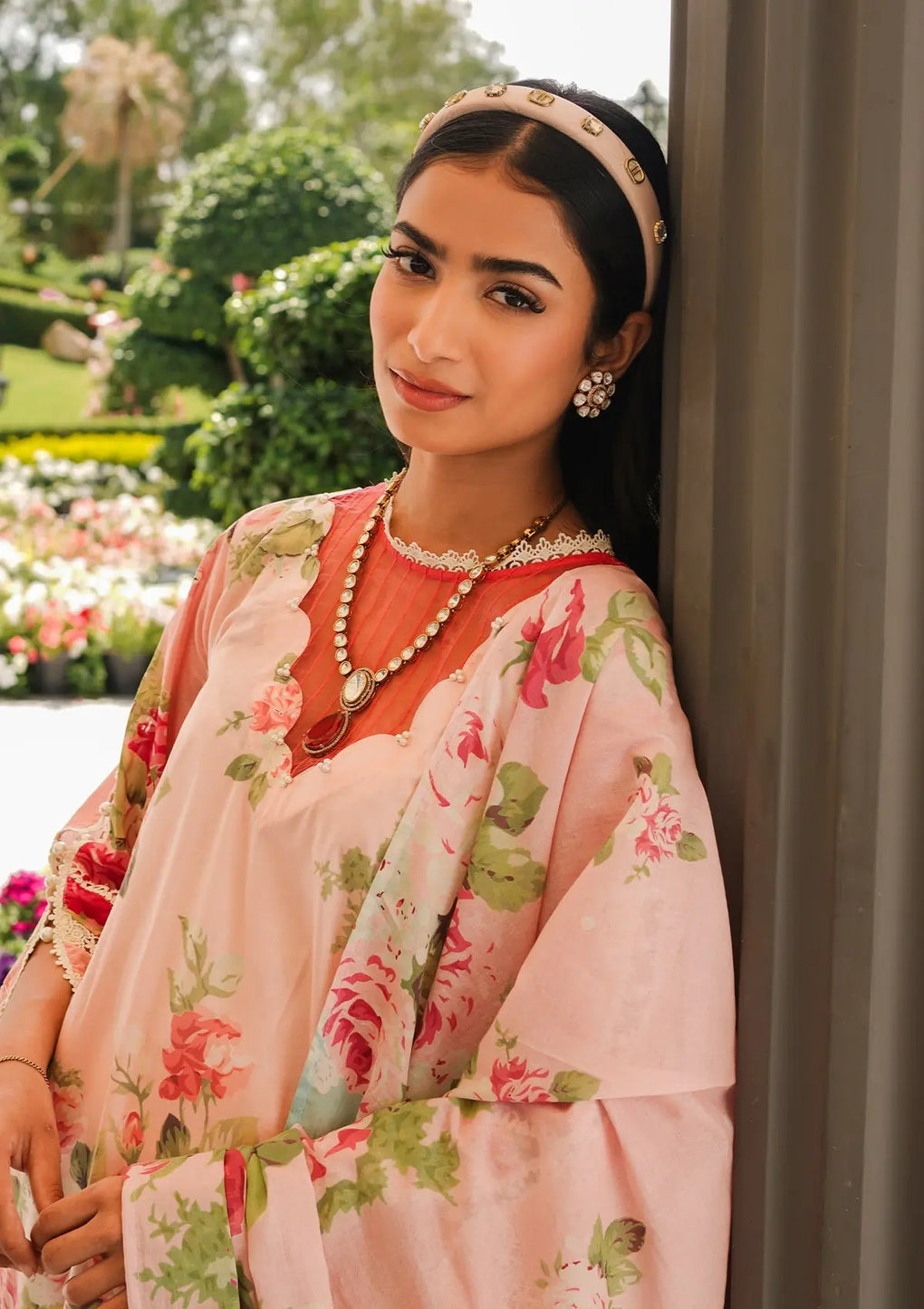 Elaf Premium | Printed Collection 24 | EEP-01B - Petal Pulse - House Of Hania