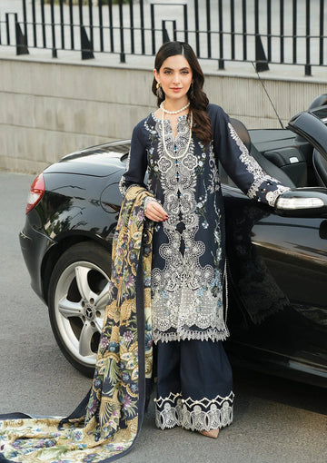 Elaf Premium | Winter Pashmina Shawl Collection | EPW-3B Dreamy Embrace - House Of Hania