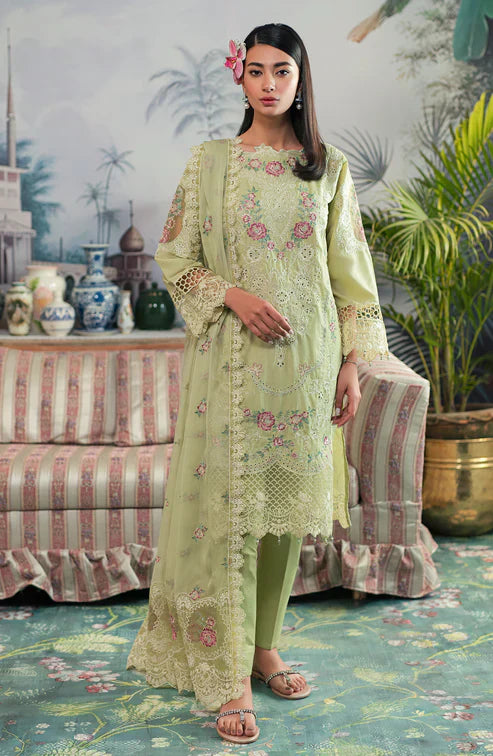Emaan Adeel | Ayra Luxury Lawn 24 | AR-02 - House Of Hania
