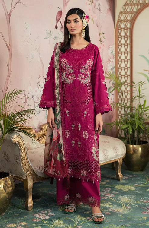 Emaan Adeel | Ayra Luxury Lawn 24 | AR-04 - House Of Hania