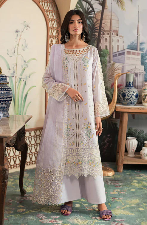 Emaan Adeel | Ayra Luxury Lawn 24 | AR-10 - House Of Hania