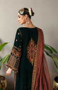 Emaan Adeel Makhmal Embroidered Velvet 3Pc Suit MK-06 VERSHA - House Of Hania
