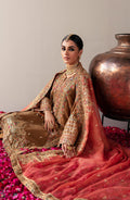 Emaan Adeel Makhmal Embroidered Velvet 3Pc Suit MK-07 MERAKI - House Of Hania