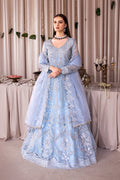 Emaan Adeel Romansiyyah Luxury Formal 3 Piece Suit RM-03 Blue Lagoon - House Of Hania