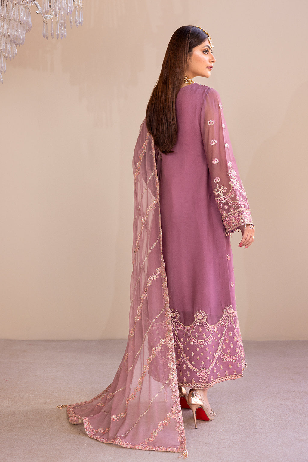 Emaan Adeel Romansiyyah Luxury Formal 3 Piece Suit RM-06 Estelle - House Of Hania