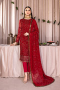 Emaan Adeel Romansiyyah Luxury Formal 3 Piece Suit RM-08 Sarafeen - House Of Hania