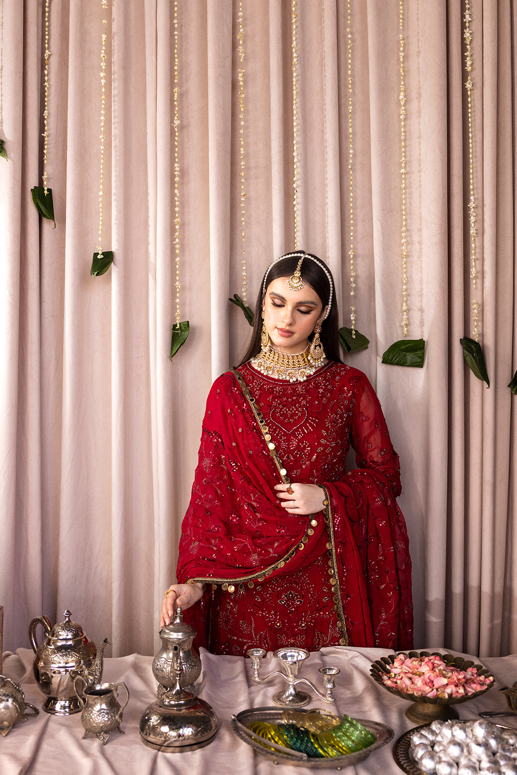 Emaan Adeel Romansiyyah Luxury Formal 3 Piece Suit RM-08 Sarafeen - House Of Hania
