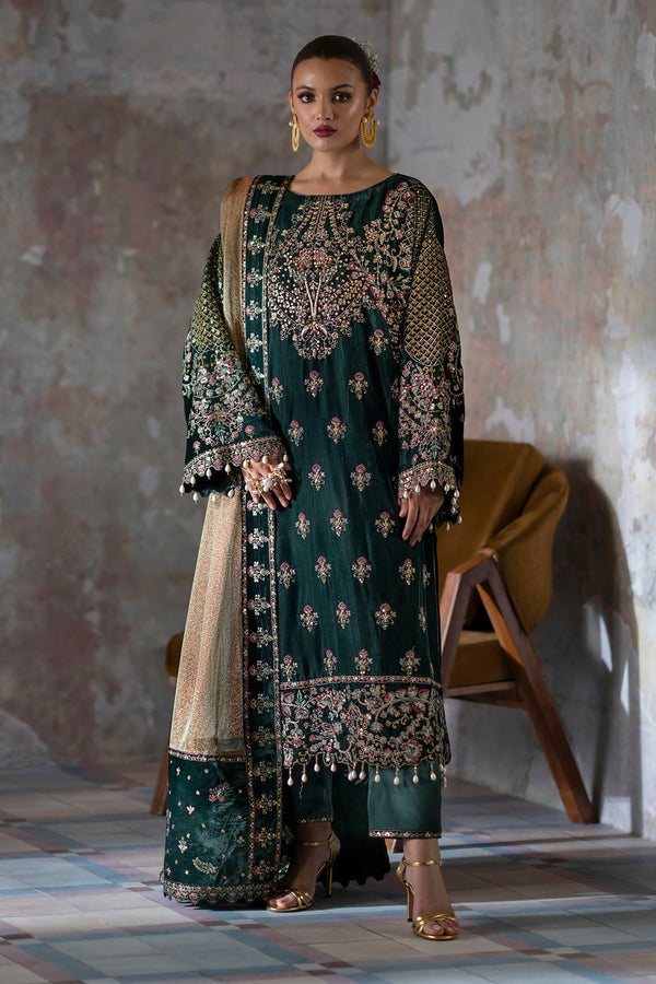 Emaan Adeel | Saanjh Velvet Collection 24 | Nisha - House Of Hania