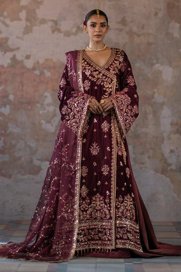 Emaan Adeel | Saanjh Velvet Collection 24 | Tanish - House Of Hania