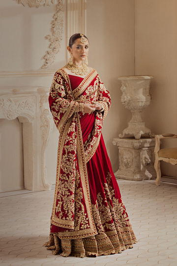 Erum Khan | Iris Bridal Couture 24 | RUBY RADIANCE - House Of Hania