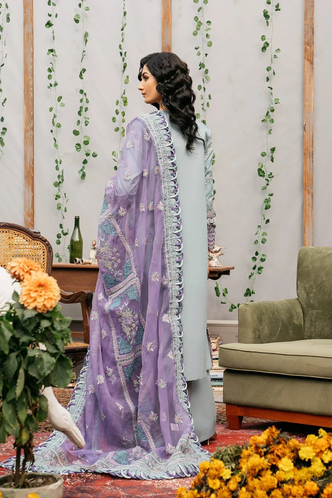 Ethnic | Rozana Collection SS 24 | E0415/203/716 - House Of Hania