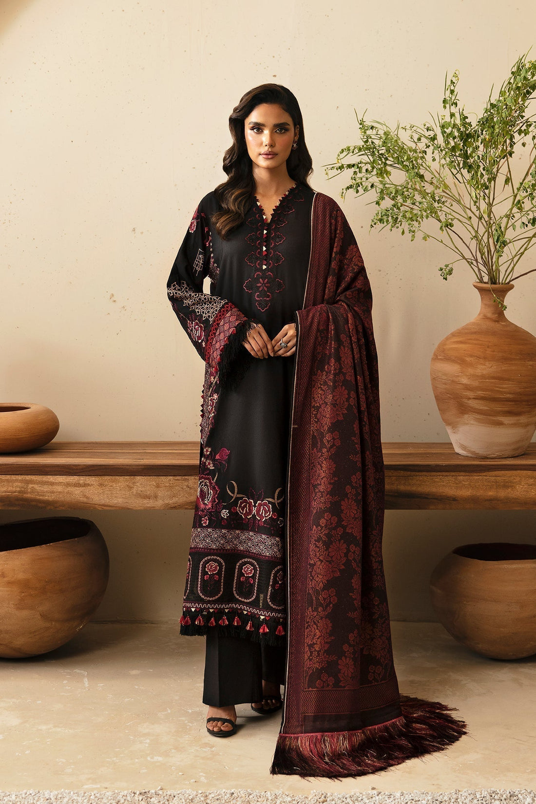 Ethnic | Rozana Winter Collection | ET-16 - House Of Hania