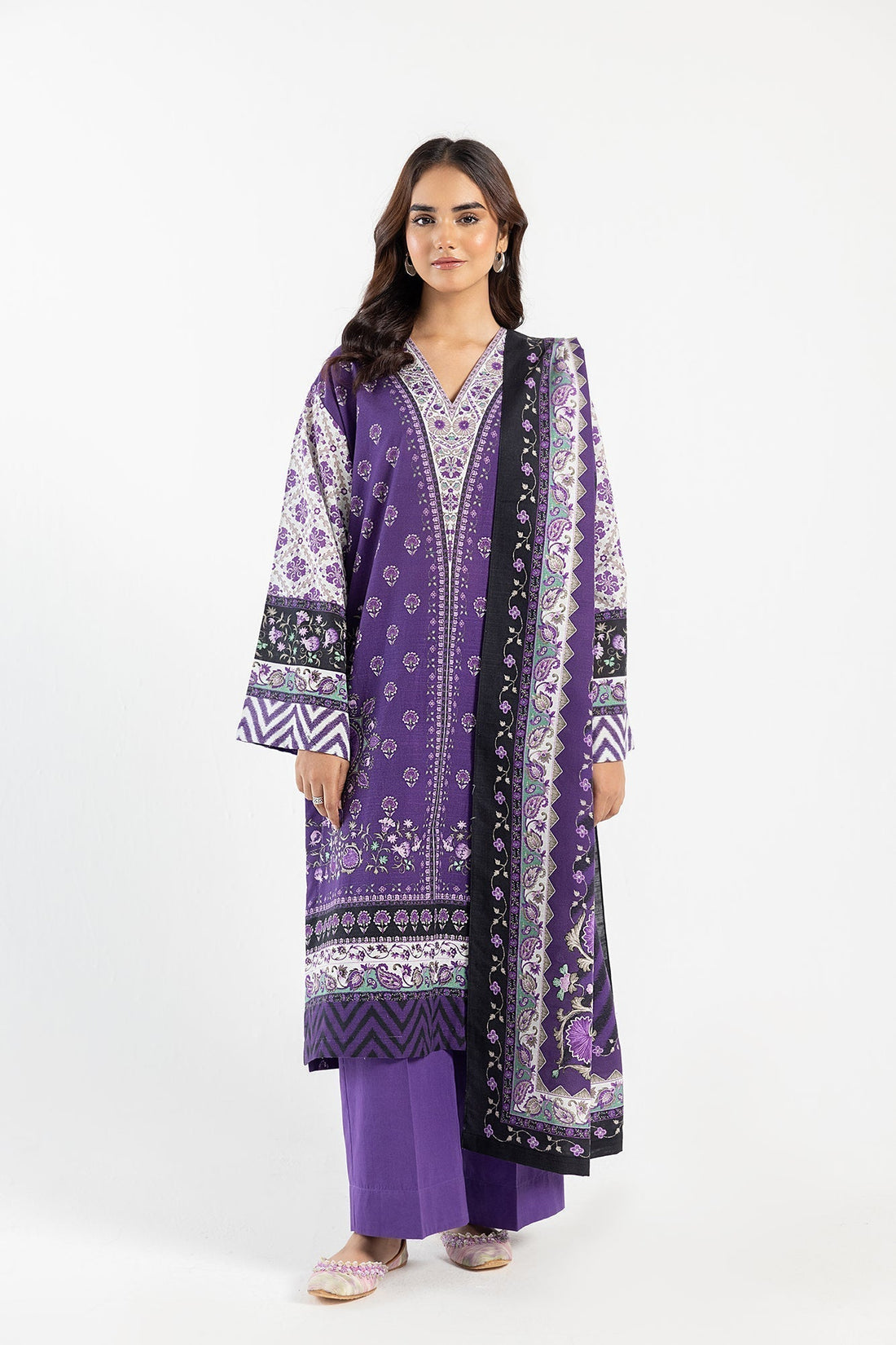 Ethnic | Winter Collection | E0462 - House Of Hania