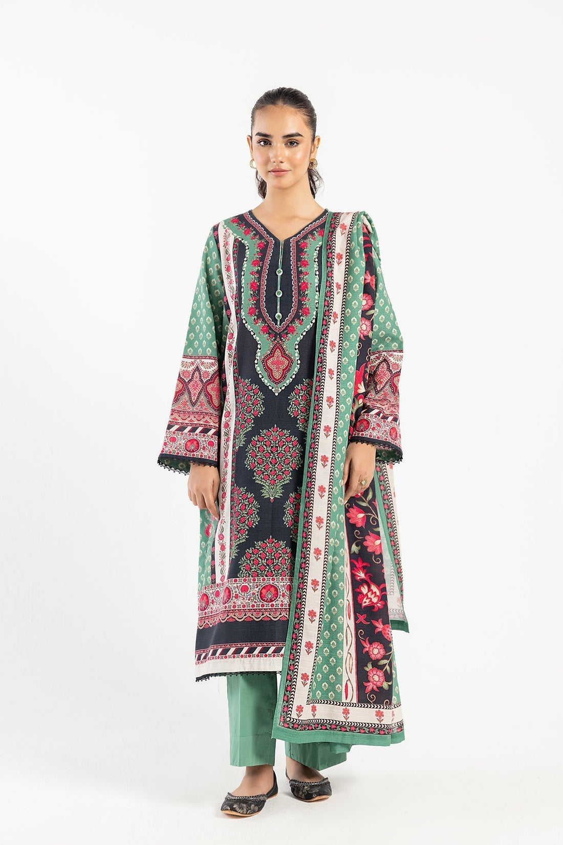 Ethnic | Winter Collection | E0472 - House Of Hania