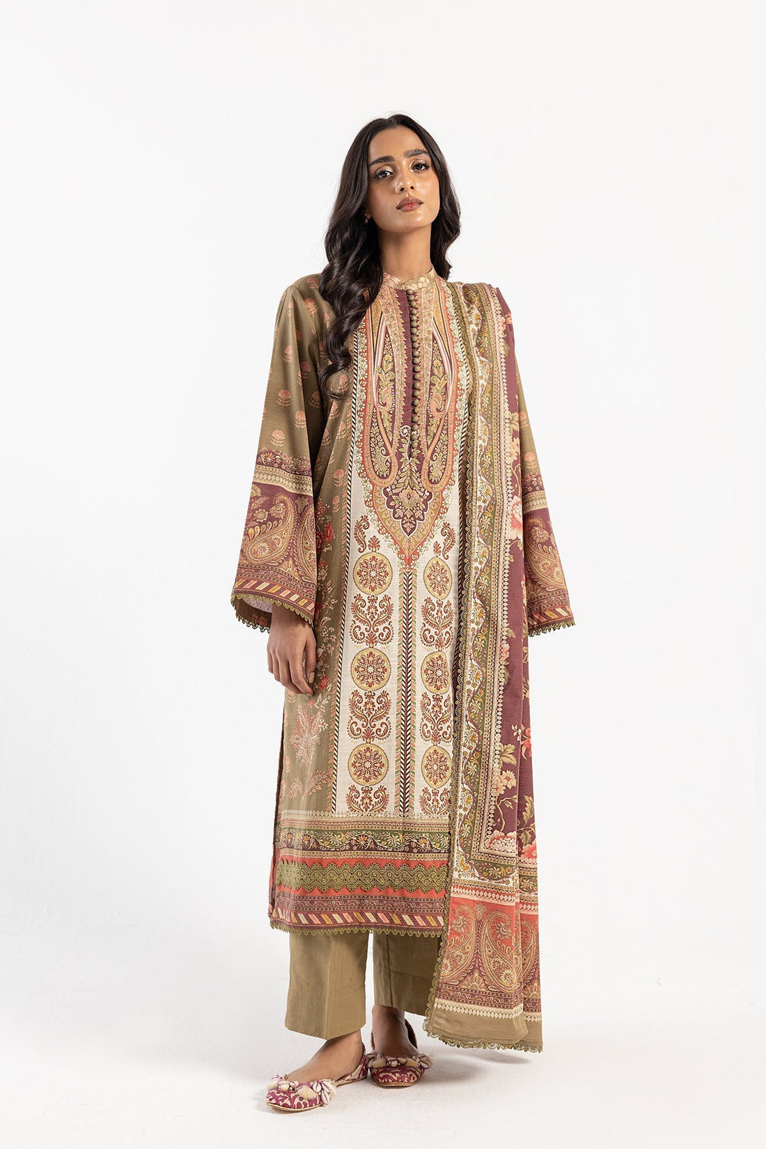 Ethnic | Winter Collection | E0476 - House Of Hania