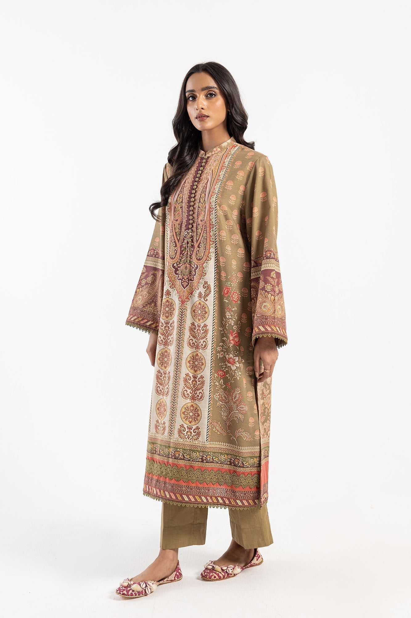 Ethnic | Winter Collection | E0476 - House Of Hania