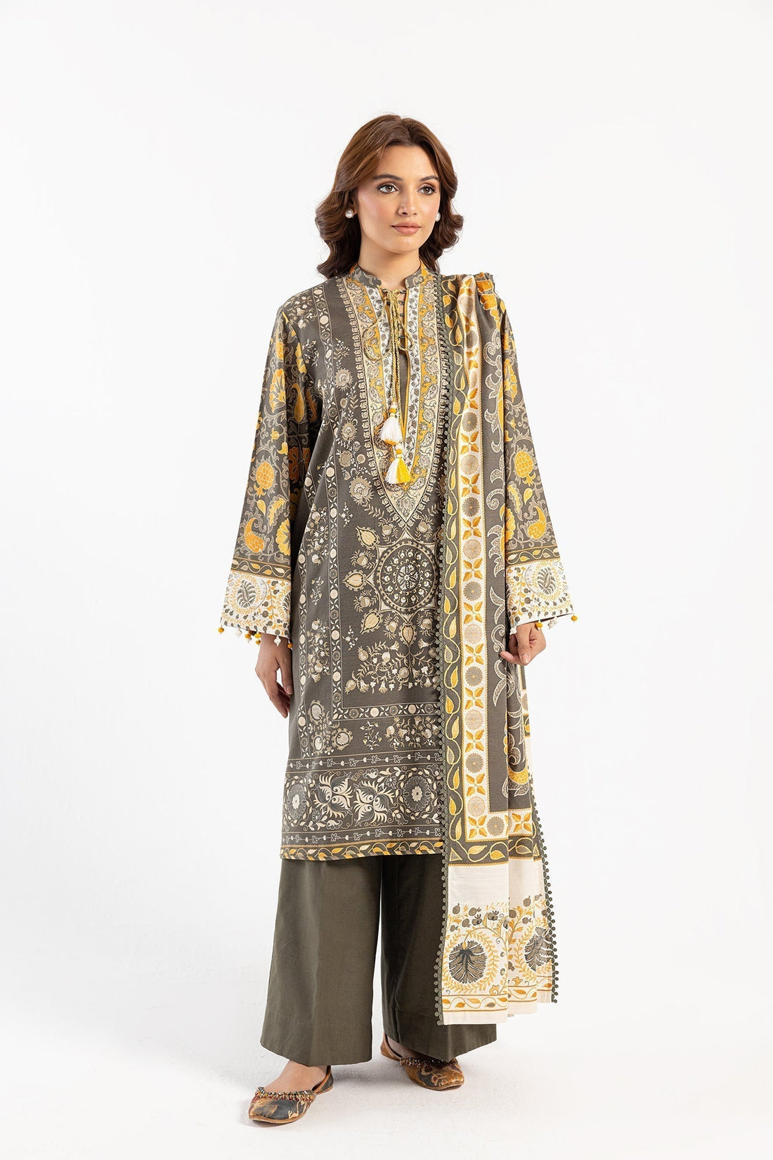 Ethnic | Winter Collection | E0477 - House Of Hania