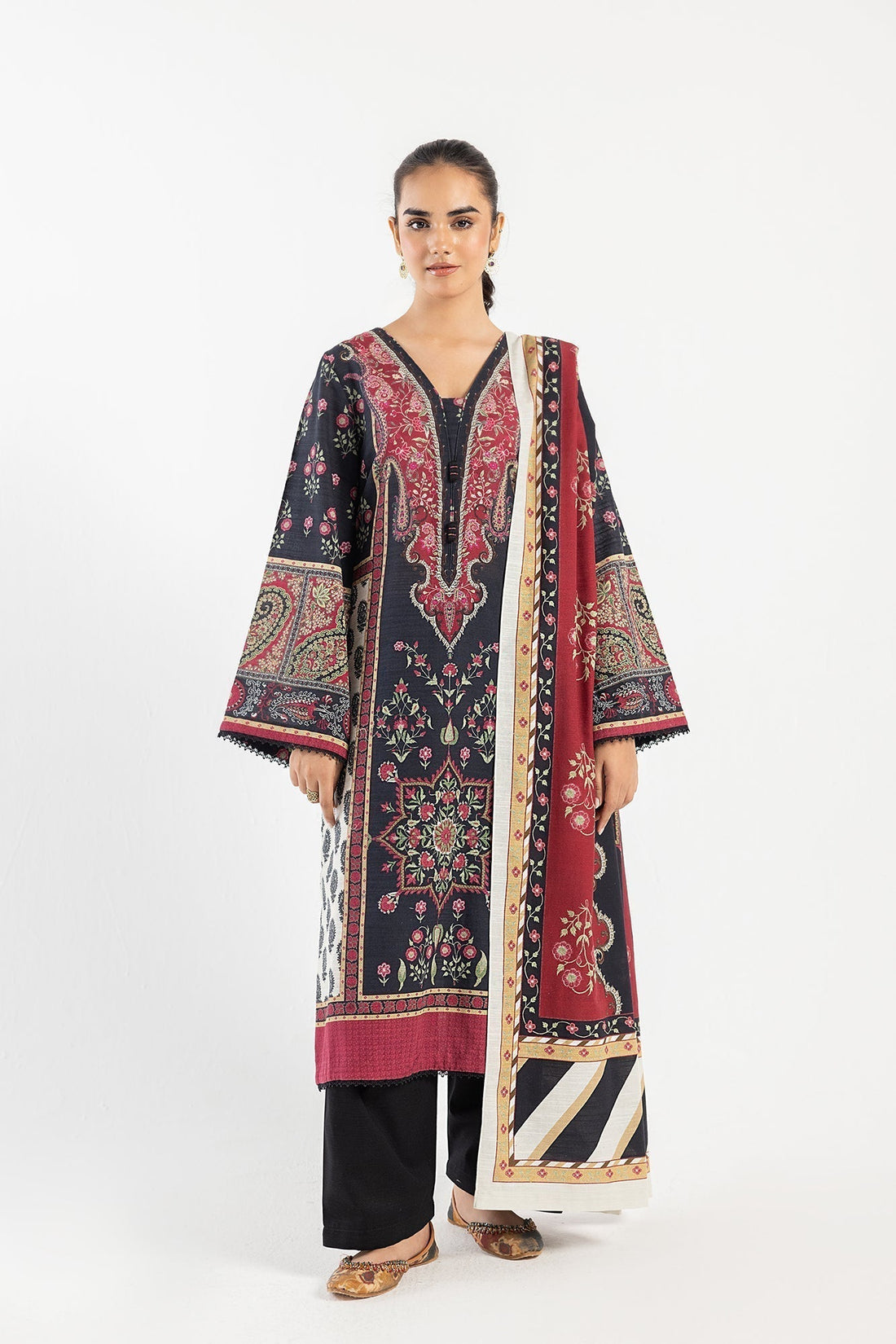 Ethnic | Winter Collection | W0463 - House Of Hania