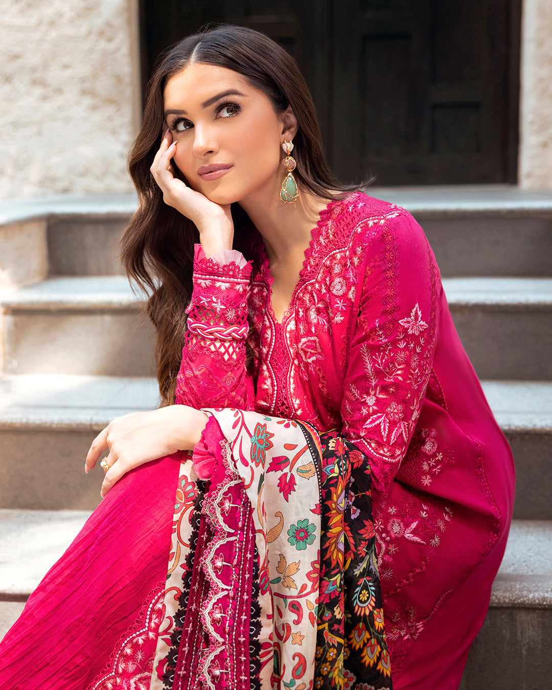 Faiza Saqlain | Zinnia Lawn 25 | Varda - House Of Hania