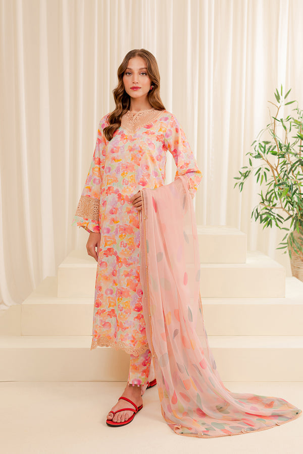 Farasha | Printed Essentials | ETHNIC DEW - House Of Hania