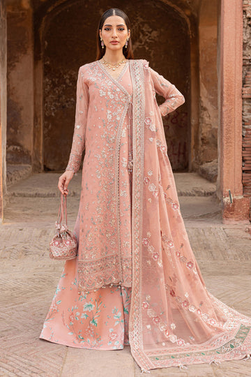 Farasha | Ritzier Wedding Formals | Peach Bell - House Of Hania