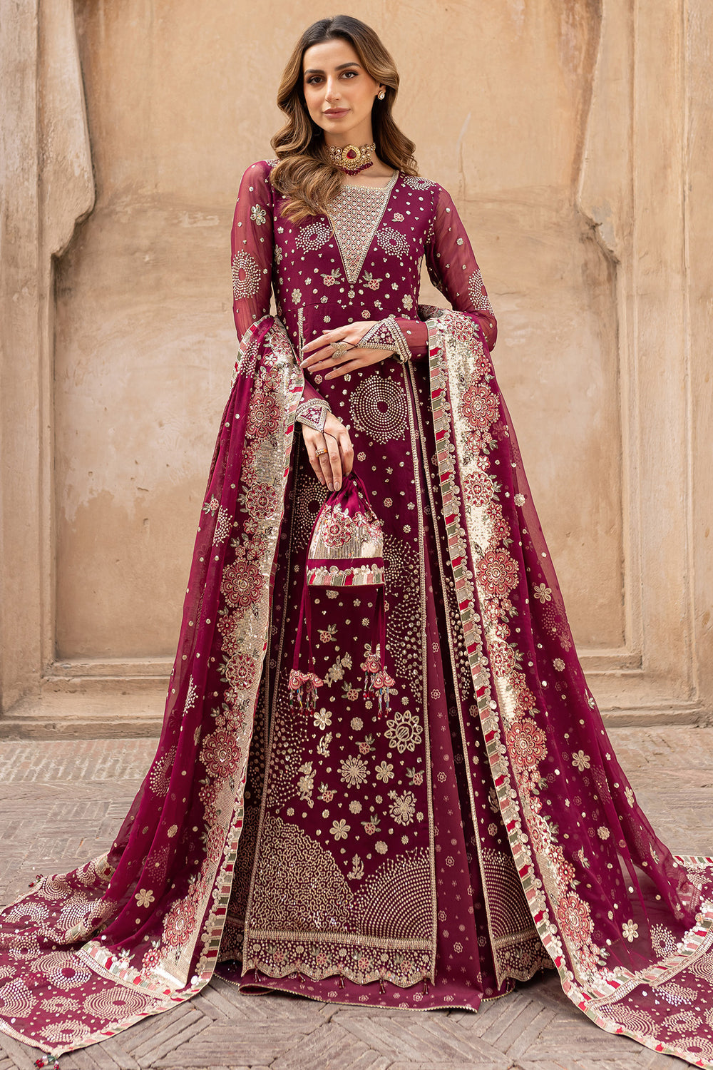 Farasha | Ritzier Wedding Formals | Scarlet Charm - House Of Hania