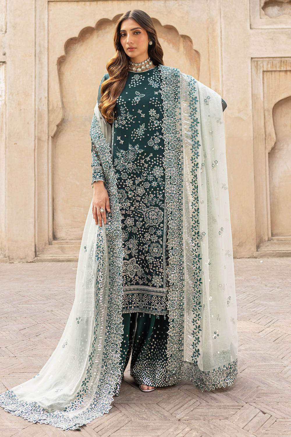 Farasha | Ritzier Wedding Formals |  Teal Dreams - House Of Hania