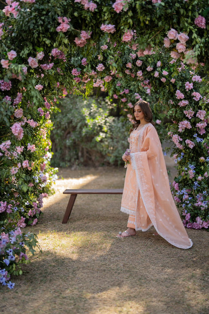 Florent | Chikankari Eid 25 | FLC-1B - House Of Hania