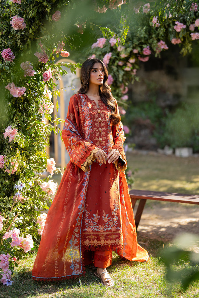 Florent | Chikankari Eid 25 | FLC- 2B - House Of Hania