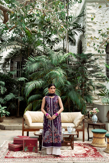 Florent | Eid Edits Luxury Lawn | FEE - 1A - House Of Hania