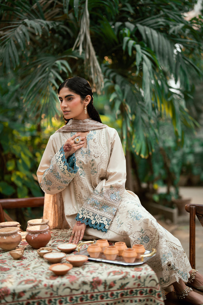 Florent | Eid Edits Luxury Lawn | FEE-4B - House Of Hania