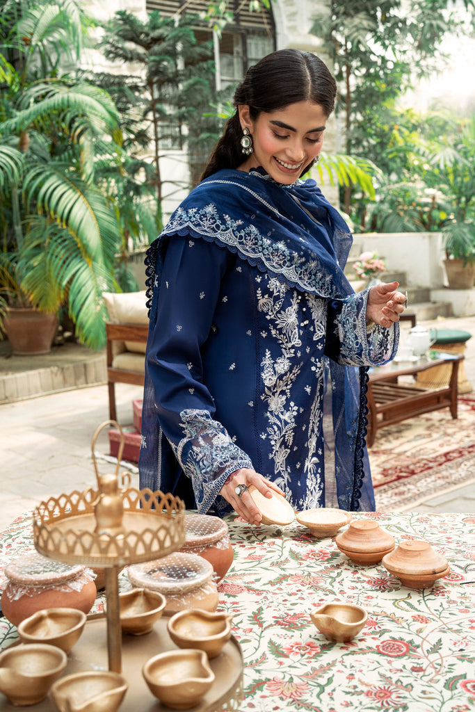 Florent | Eid Edits Luxury Lawn | FEE-9 - House Of Hania