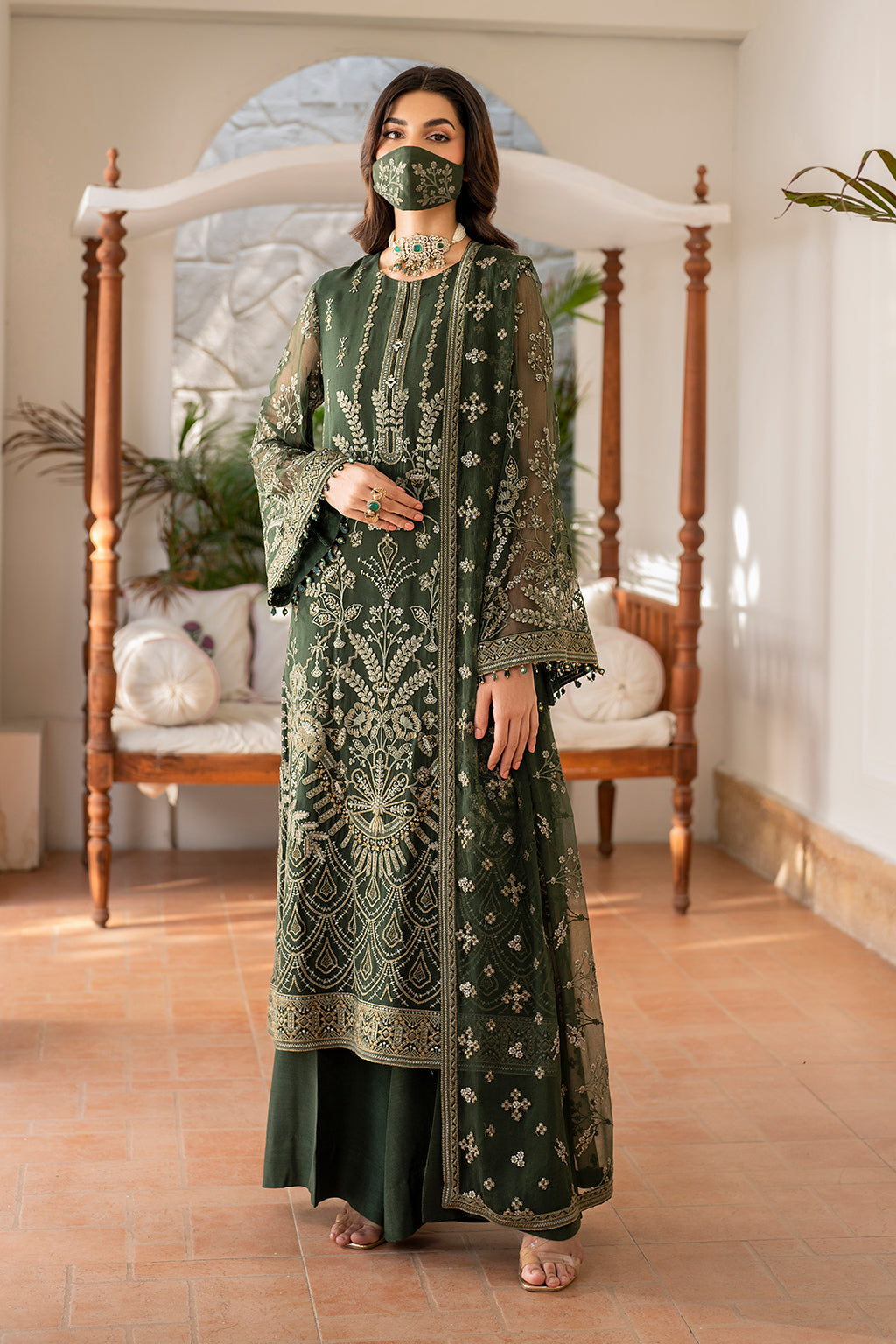 Flossie | Naqsh Formals | S-1401 - House Of Hania