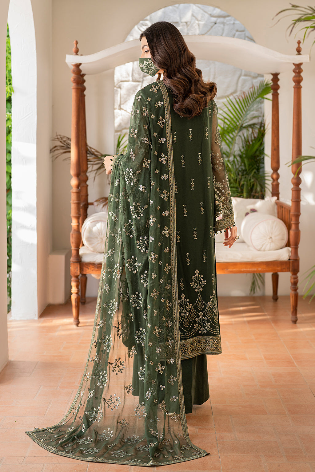 Flossie | Naqsh Formals | S-1401 - House Of Hania