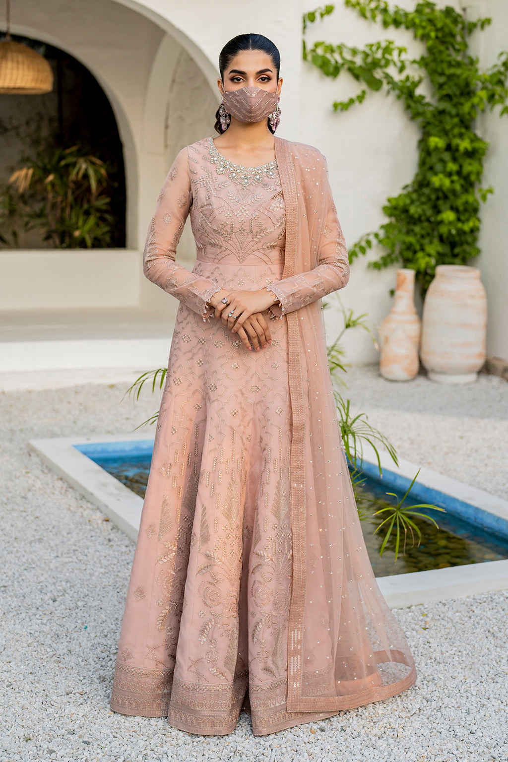 Flossie | Naqsh Formals | S-1407 - House Of Hania