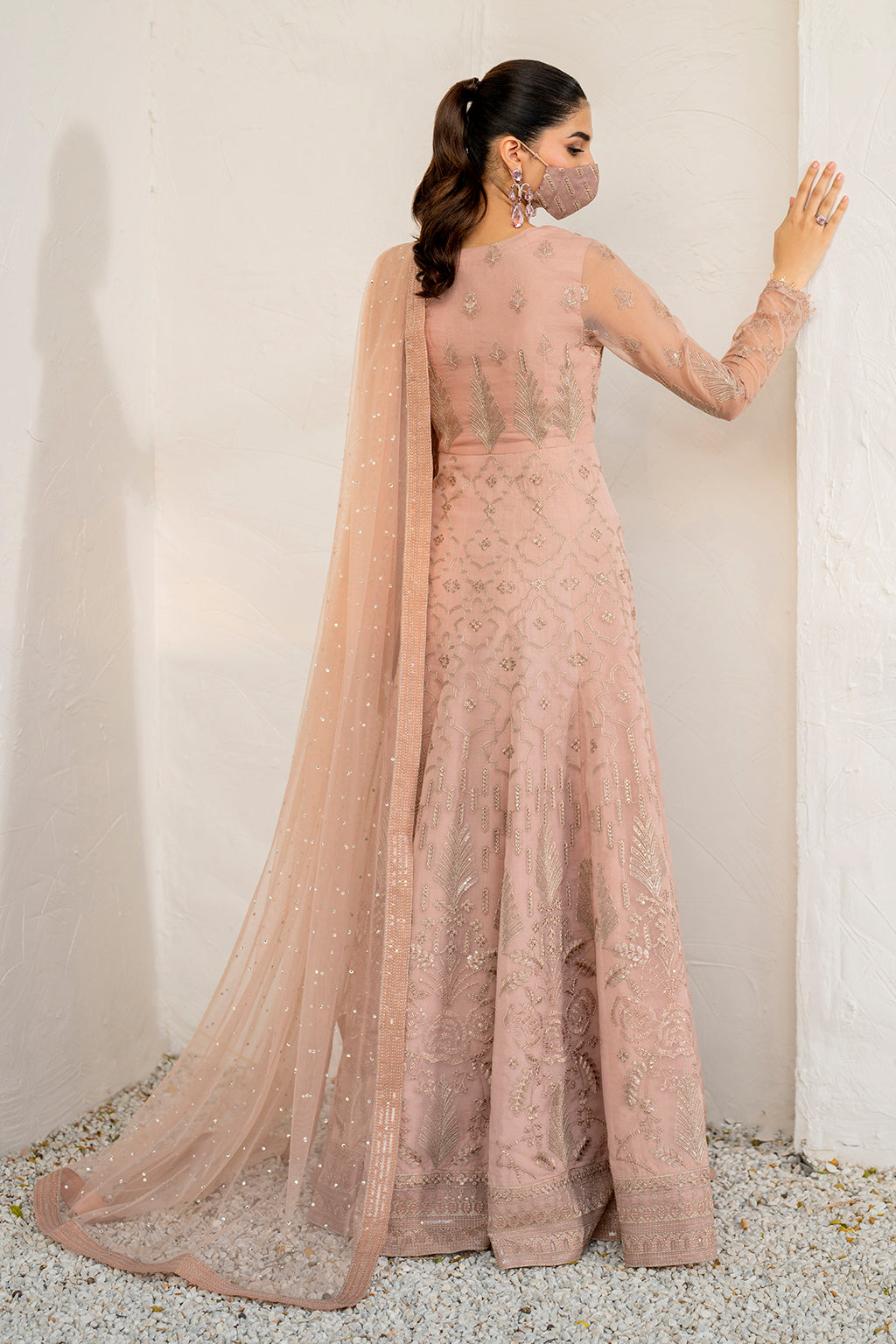 Flossie | Naqsh Formals | S-1407 - House Of Hania