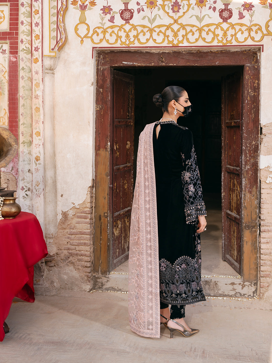 Flossie | Siara Velvet Formals | V-103 - A - House Of Hania