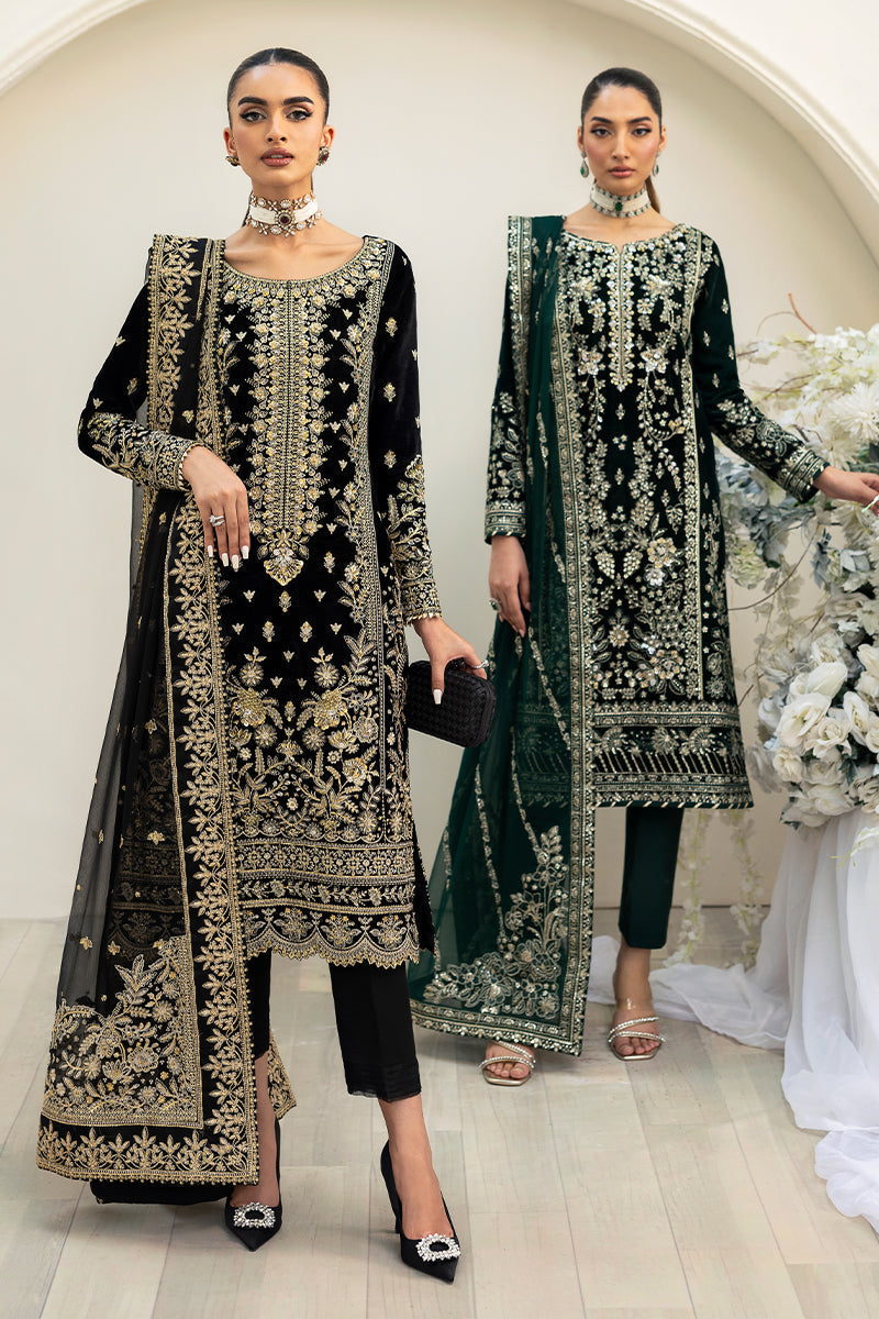 Gulaal | Celeste Velvet 24 | Eden - House Of Hania