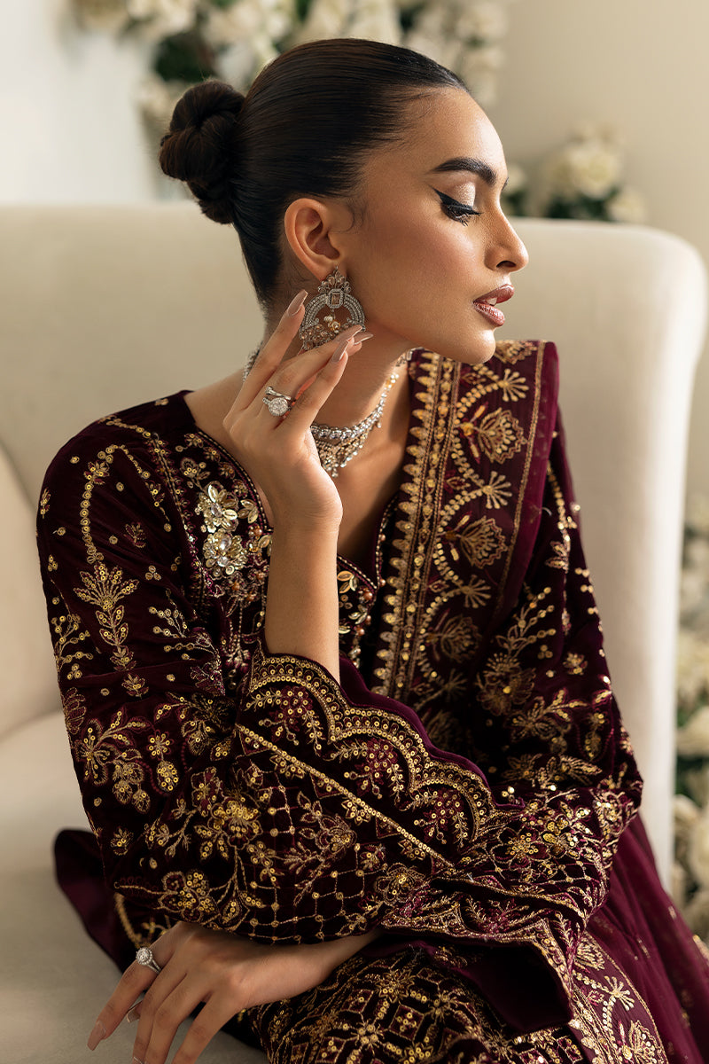 Gulaal | Celeste Velvet 24 | Ember - House Of Hania