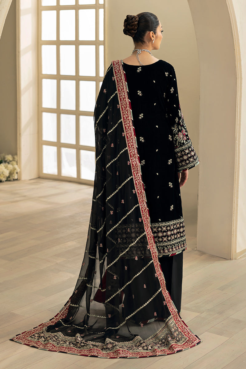 Gulaal | Celeste Velvet 24 | Raven - House Of Hania