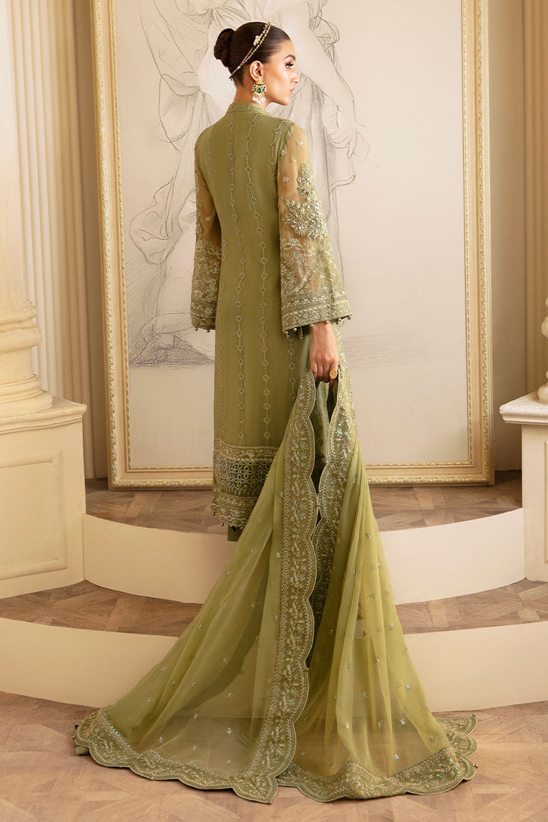 Gulaal | Embroidered Chiffon 24 | Almendra - House Of Hania