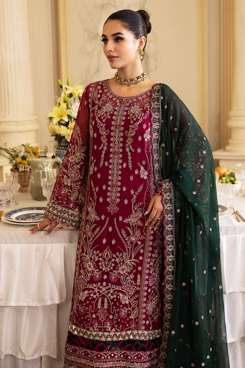 Gulaal | Embroidered Chiffon 24 | Blanca - House Of Hania