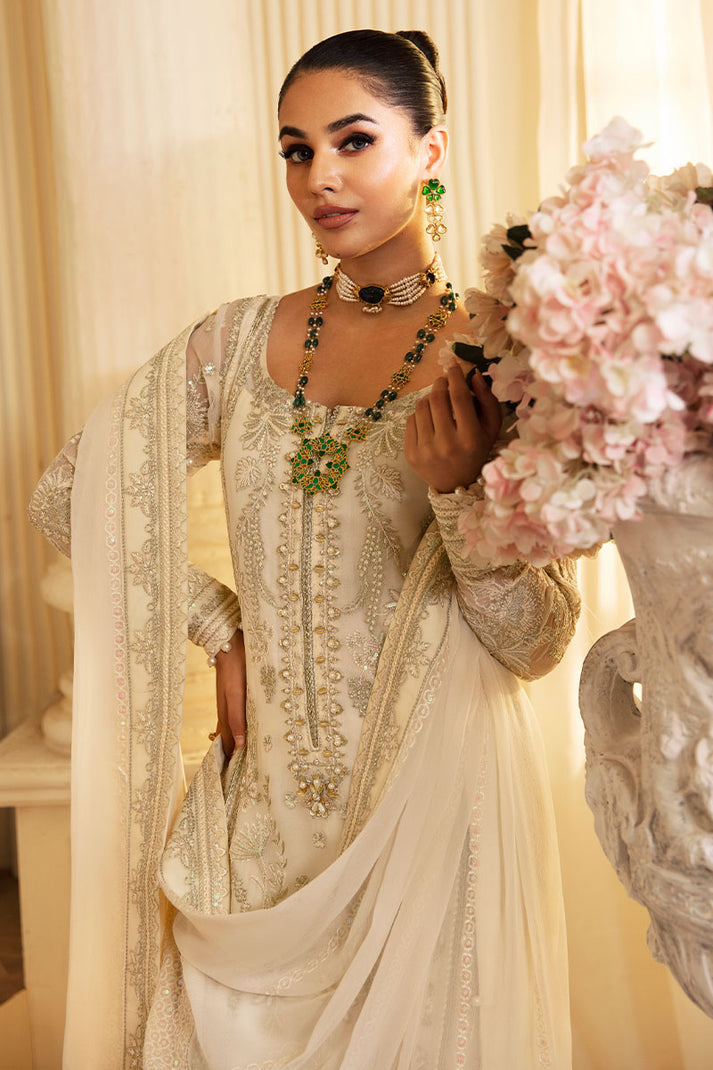 Gulaal | Embroidered Chiffon 24 | Delphine - House Of Hania