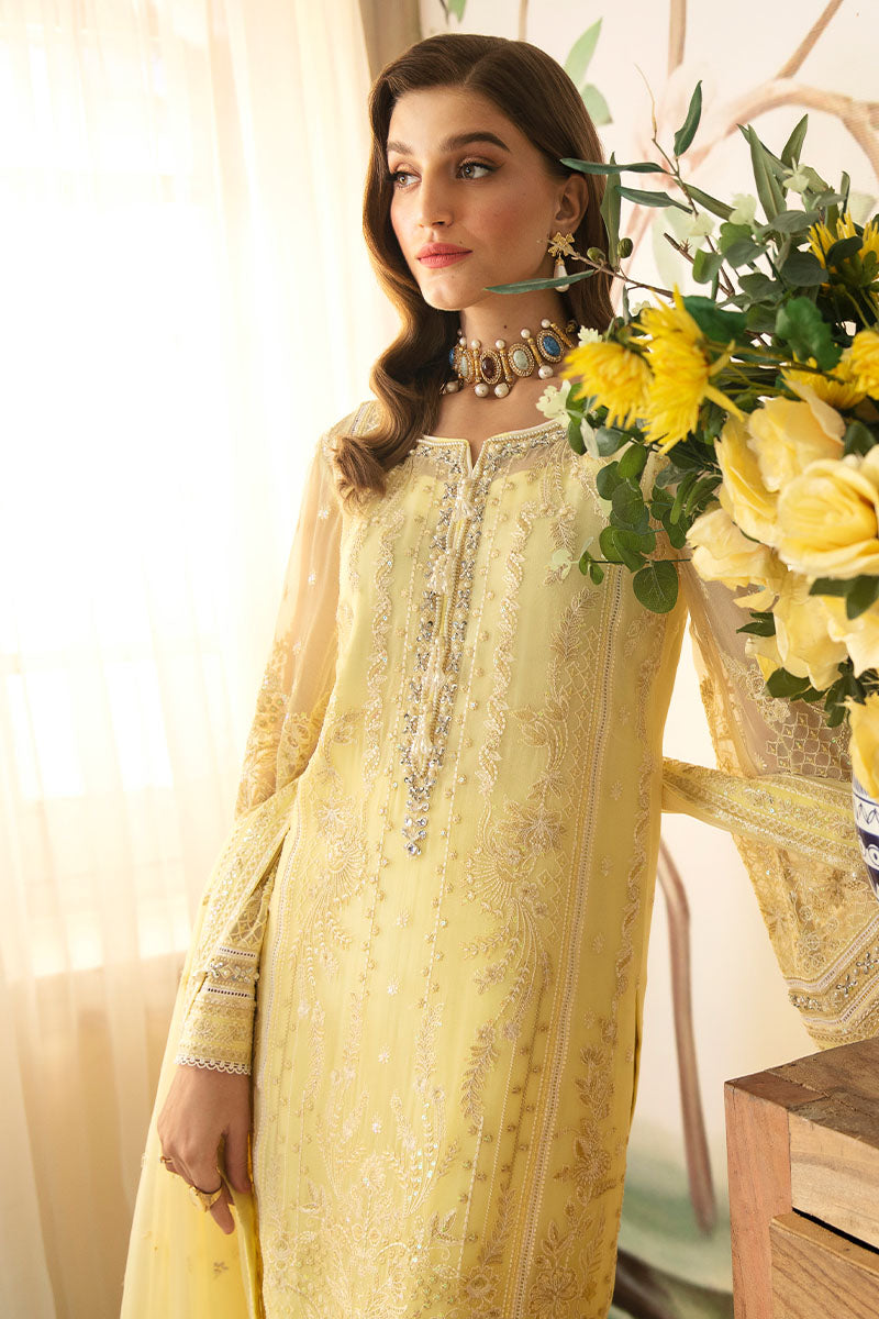 Gulaal | Embroidered Chiffon 24 | Estrella - House Of Hania