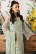 Gulaal | Embroidered Chiffon 24 | Jade - House Of Hania