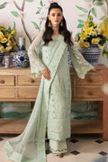 Gulaal | Embroidered Chiffon 24 | Jade - House Of Hania