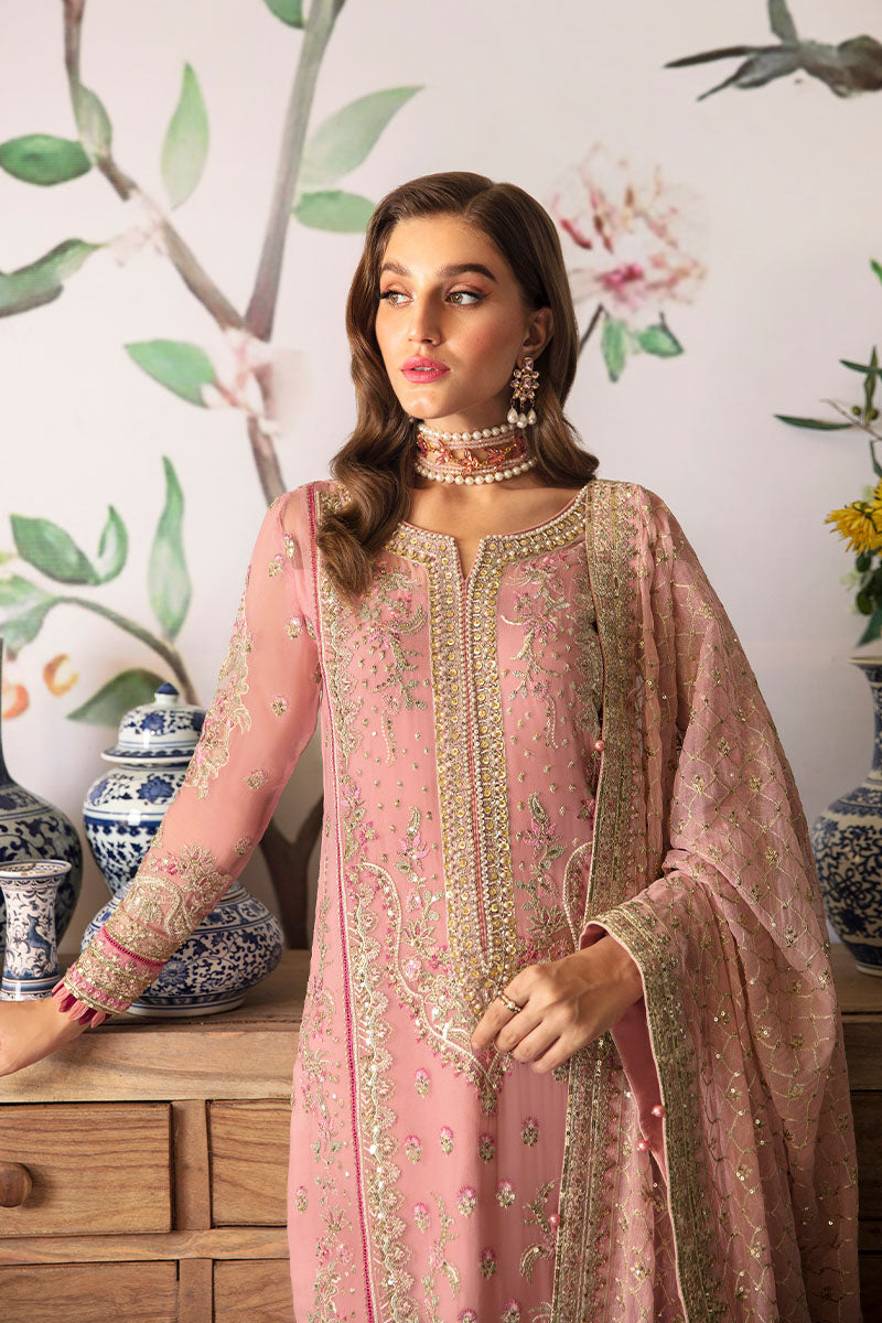 Gulaal | Embroidered Chiffon 24 | Viviana - House Of Hania